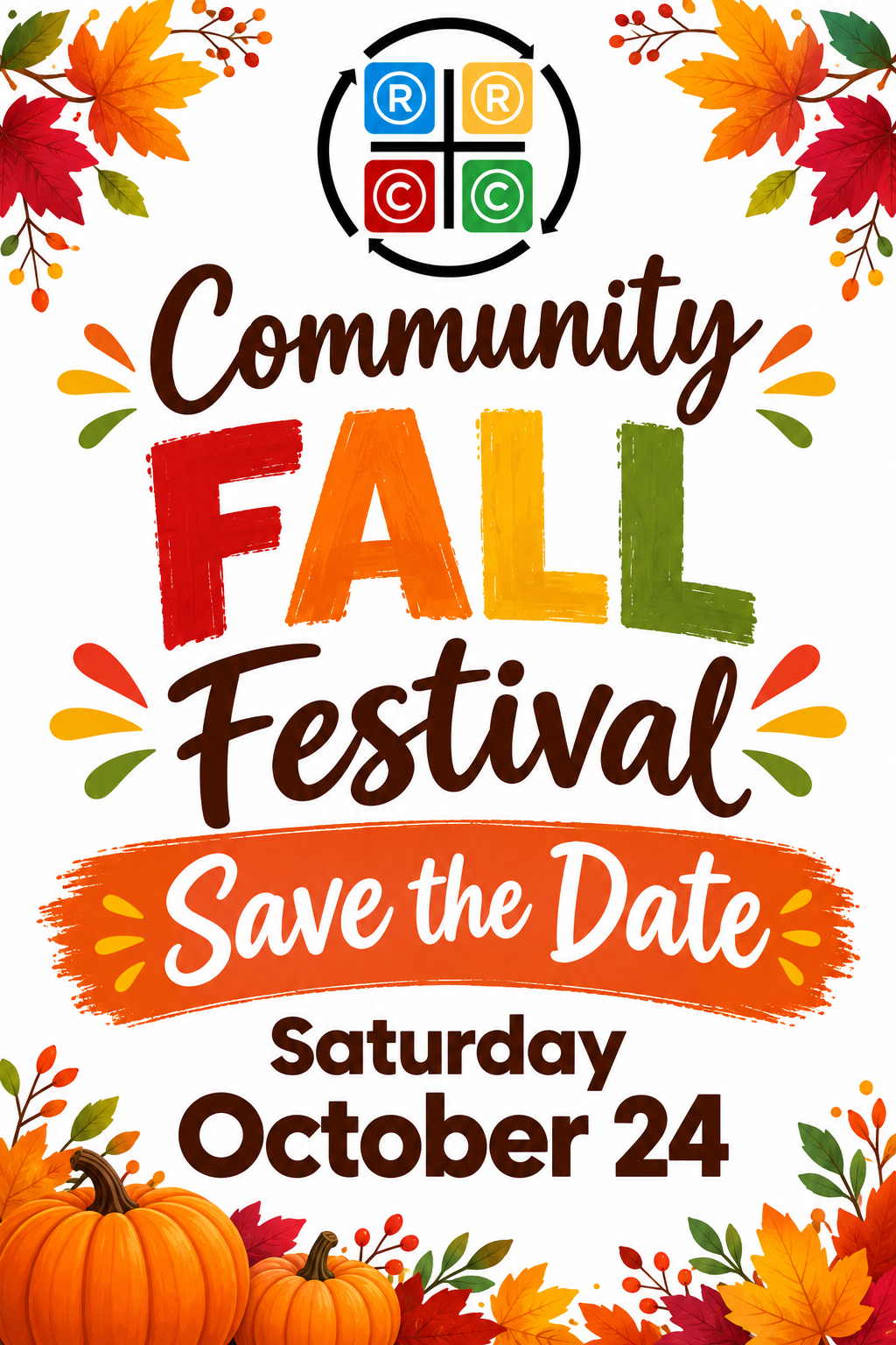 Fall Festival Lobby Poster 2026
