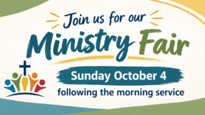 Ministry Fair Slide September